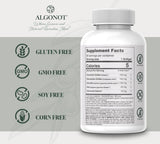 Algonot CystoProtek caja exterior con diseño informativo.