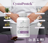 Algonot CystoProtek envase con cápsulas listo para uso diario.