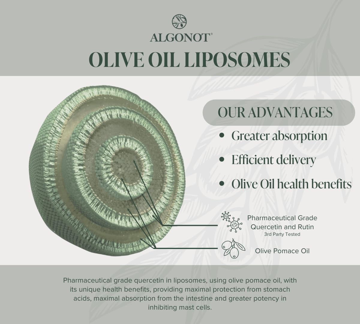 Algonot CystoProtek ingredientes: flavonoides y glucosaminoglicanos para bienestar vesical.