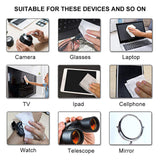 ALIBEISS toallitas para teléfonos inteligentes y tabletas, limpieza rápida y sin residuos.