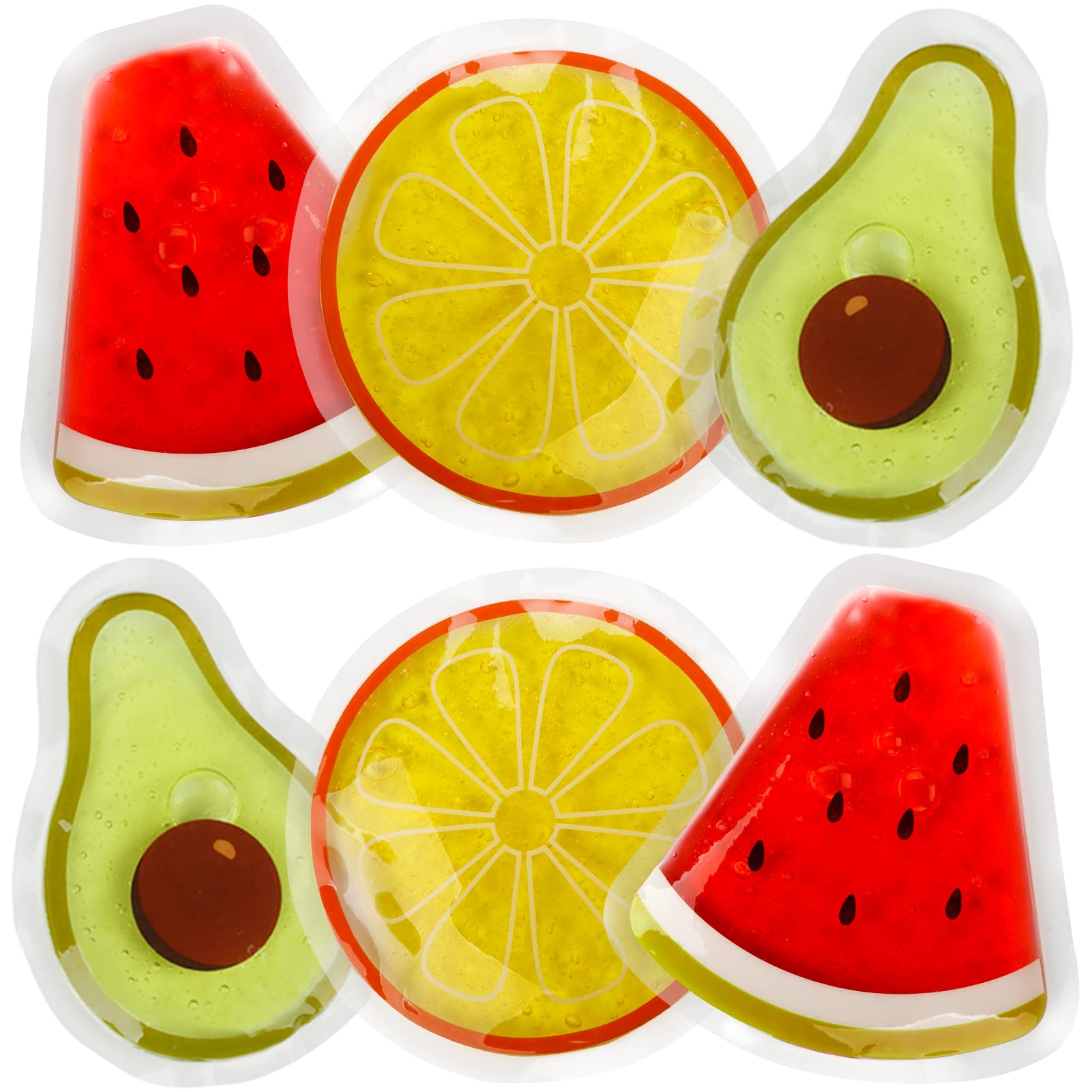 AlierGo paquetes hielo aguacate: alivio suave para golpes en niños.