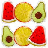 AlierGo paquetes hielo aguacate: alivio suave para golpes en niños.