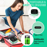 Alitake batería de 2400mAh, recargable y con conexión USB-C.