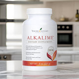 AlkaLime de Young Living, envase de 236 ml, práctico para casa y viaje.