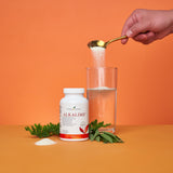 AlkaLime de Young Living, mezcla para bebidas, ofrece frescura sin azúcar.