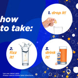 Alka-Seltzer Energía Potenciadora: vitaminas B para apoyar la energía diaria.