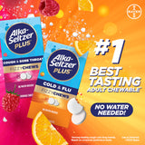 ALKA-SELTZER PLUS empaque portátil para uso práctico