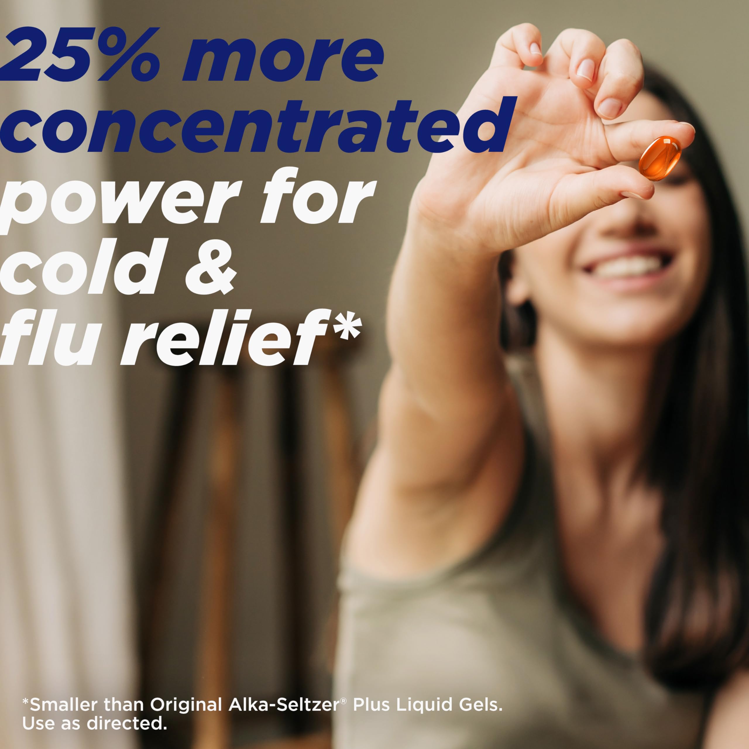 ALKA-SELTZER PLUS: geles noche para aliviar fiebre y congestión durante la noche.