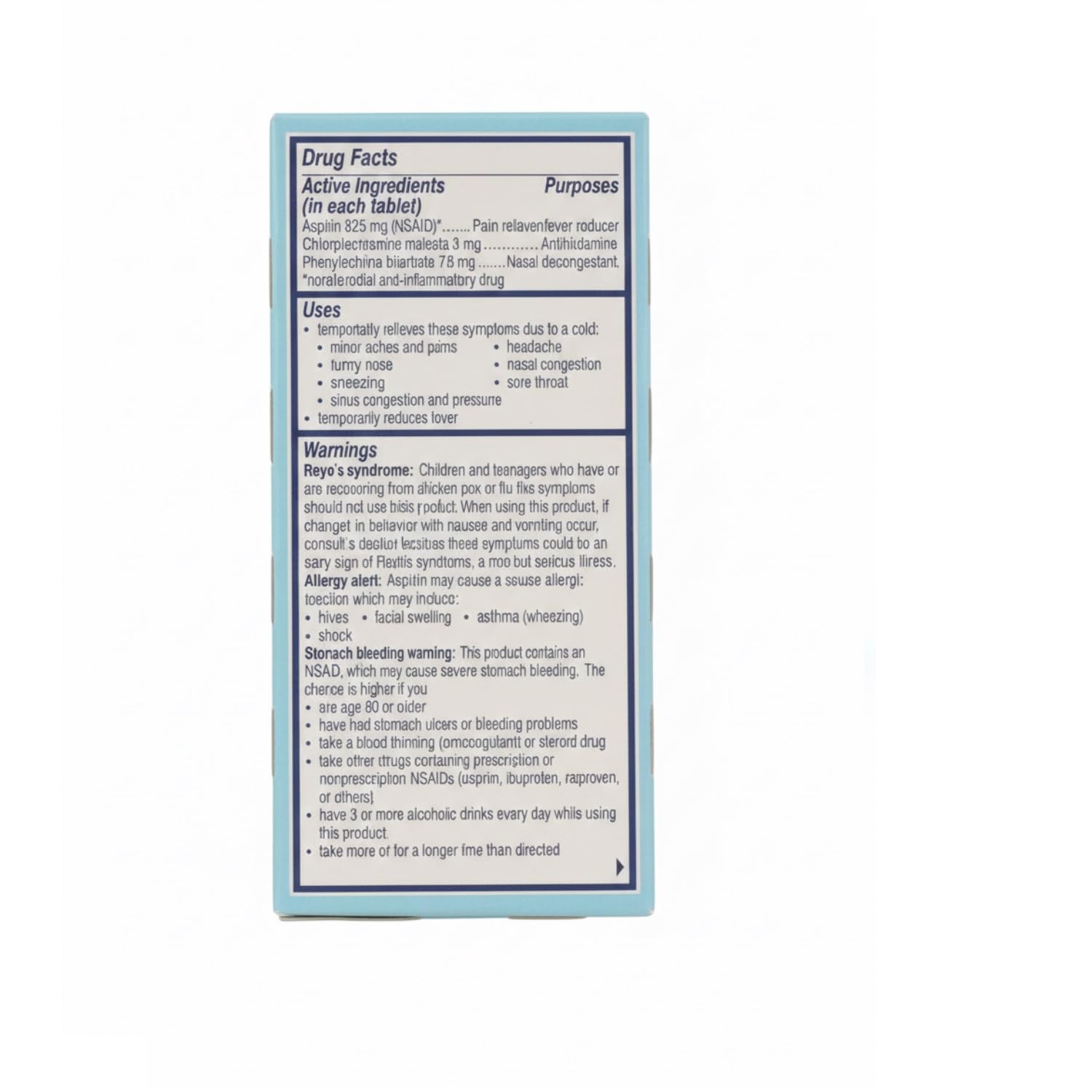 Alka-Seltzer Plus resfriado original, tabletas efervescentes que se disuelven en agua