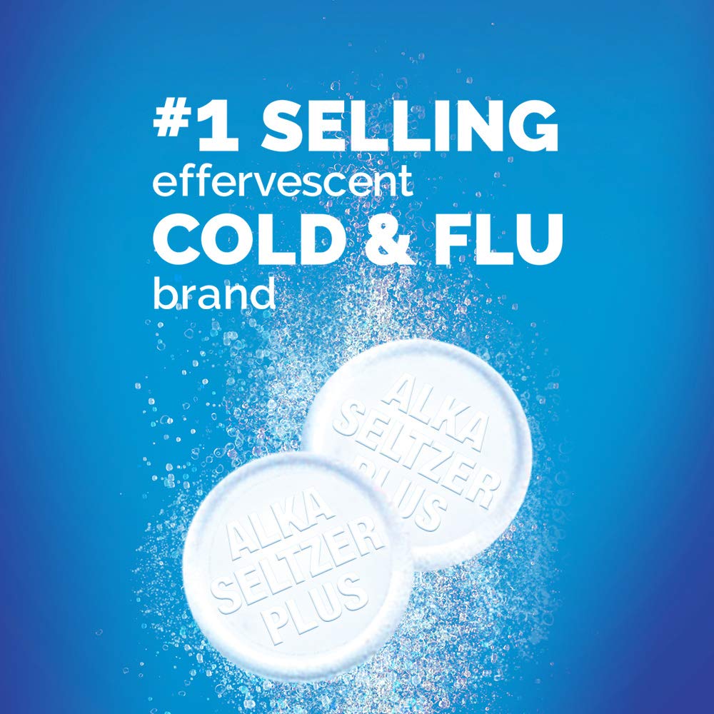 Alka-Seltzer Plus, secreción nasal, alivio temporal