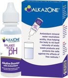 Alkazone: dosificador de gotas cayendo en un vaso.