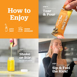All About Juicing jengibre-curcuma-pina en polvo sabor tropical con toque picante