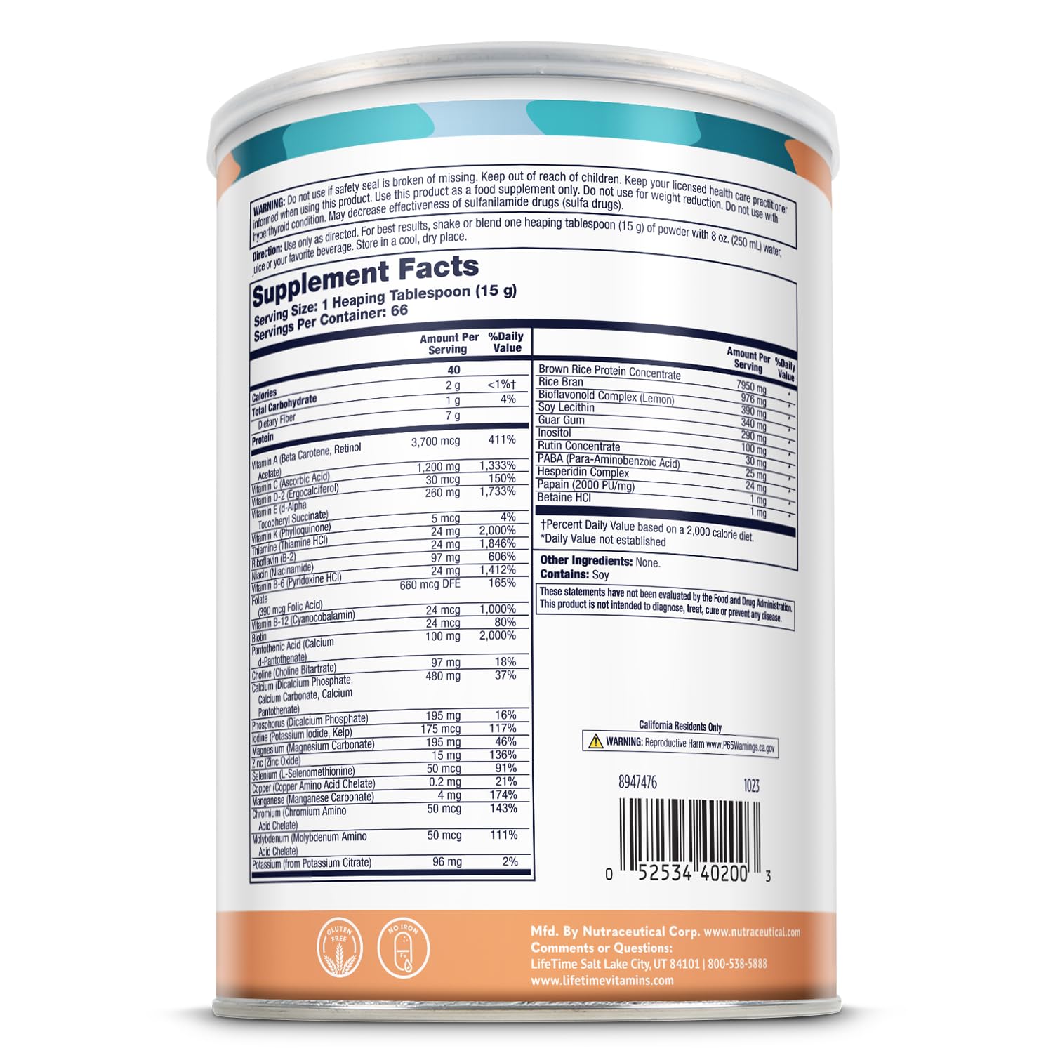 ALL ONE Base de Arroz: proteína vegetal de 7 g para energía cotidiana