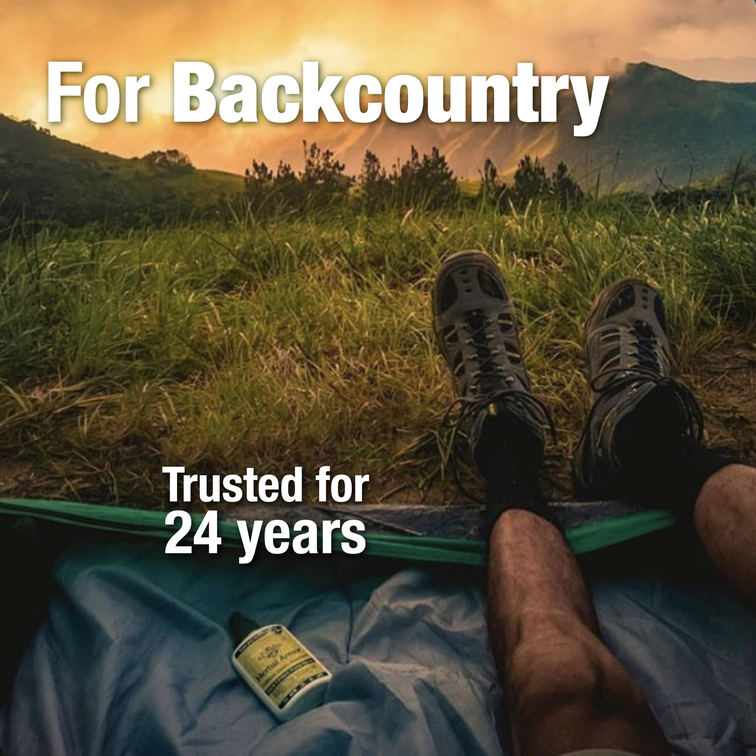All Terrain Herbal Armor: proteccion-exterior ayuda a reducir picaduras durante caminatas.