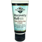 All Terrain Recovery Rub crema de masaje 3oz, alivio suave para músculos cansados.