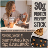 ALL THAT! NUTRITION proteína chocolate mantequilla de maní: sabor indulgente para merienda