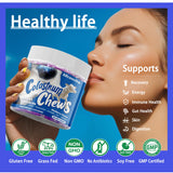 Sabor arándano de Allcoovita Chews, experiencia agradable.