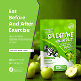 Allcoovita creatina gomita opción vegana y libre de gluten