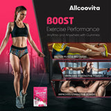 Allcoovita Creatina Gomitas, ingredientes de calidad para ingesta conveniente