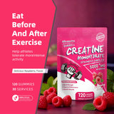 Allcoovita Creatina Gomitas, uso diario para apoyar sesiones de entrenamiento