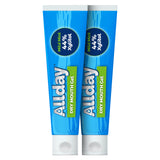 Allday Gel para boca seca, envase en primer plano, alivio inmediato.