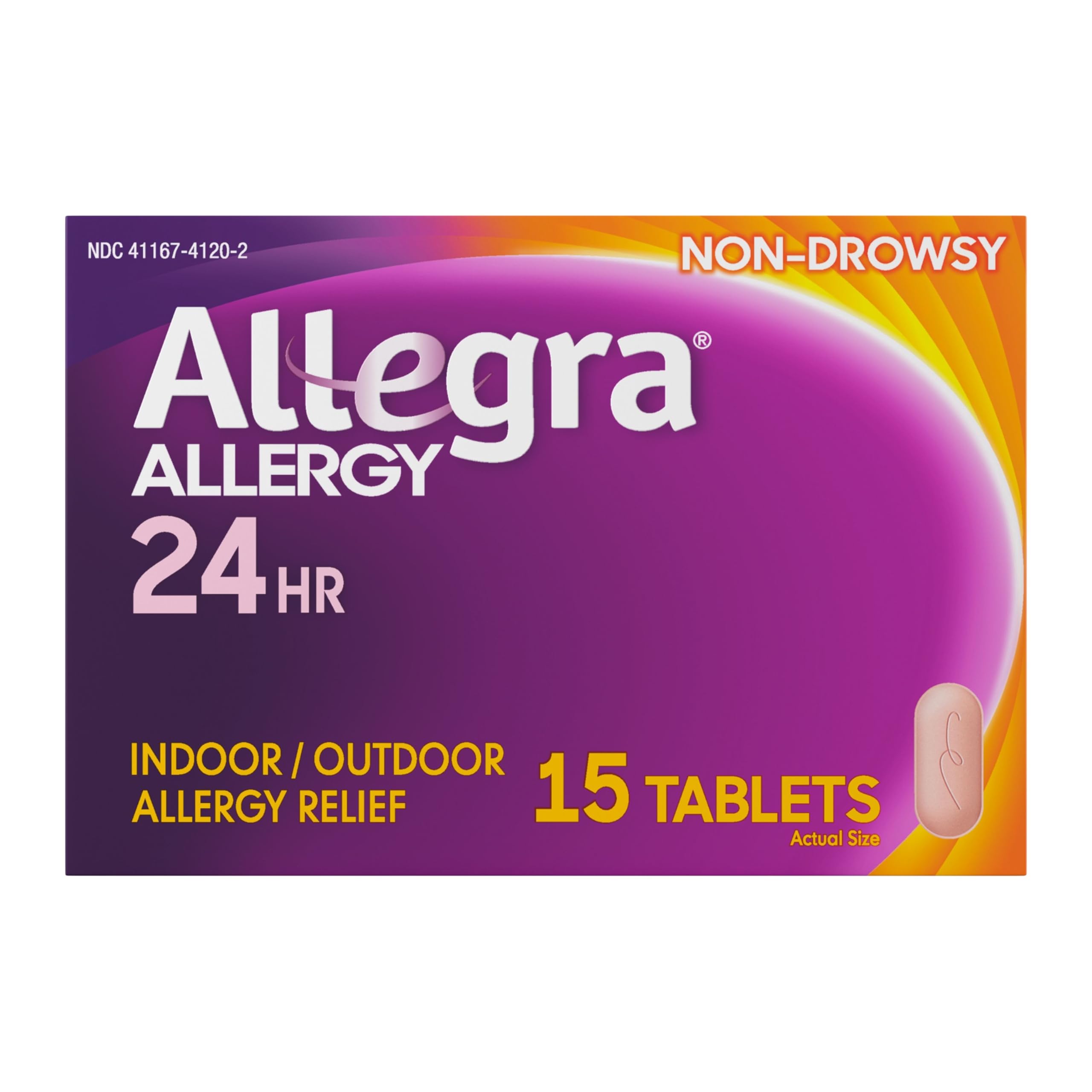 Allegra 24h: tabletas sin sedantes para alivio diario de alergias