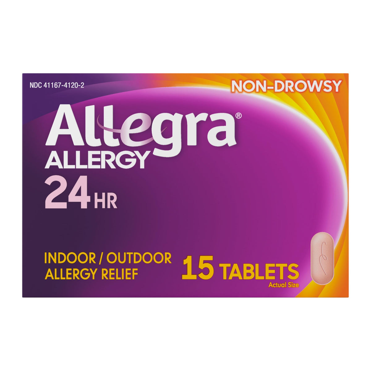 Allegra 24h: tabletas sin sedantes para alivio diario de alergias