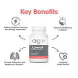 Allergy Research Group ARG Adrenal Cortex cápsulas de 150 mg para dosis estable