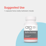 Allergy Research Group Biofilm Neutralizer cápsulas vegetarianas fáciles de tragar.