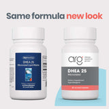 Allergy Research Group DHEA 25, cápsulas, soporte metabólico y claridad mental.