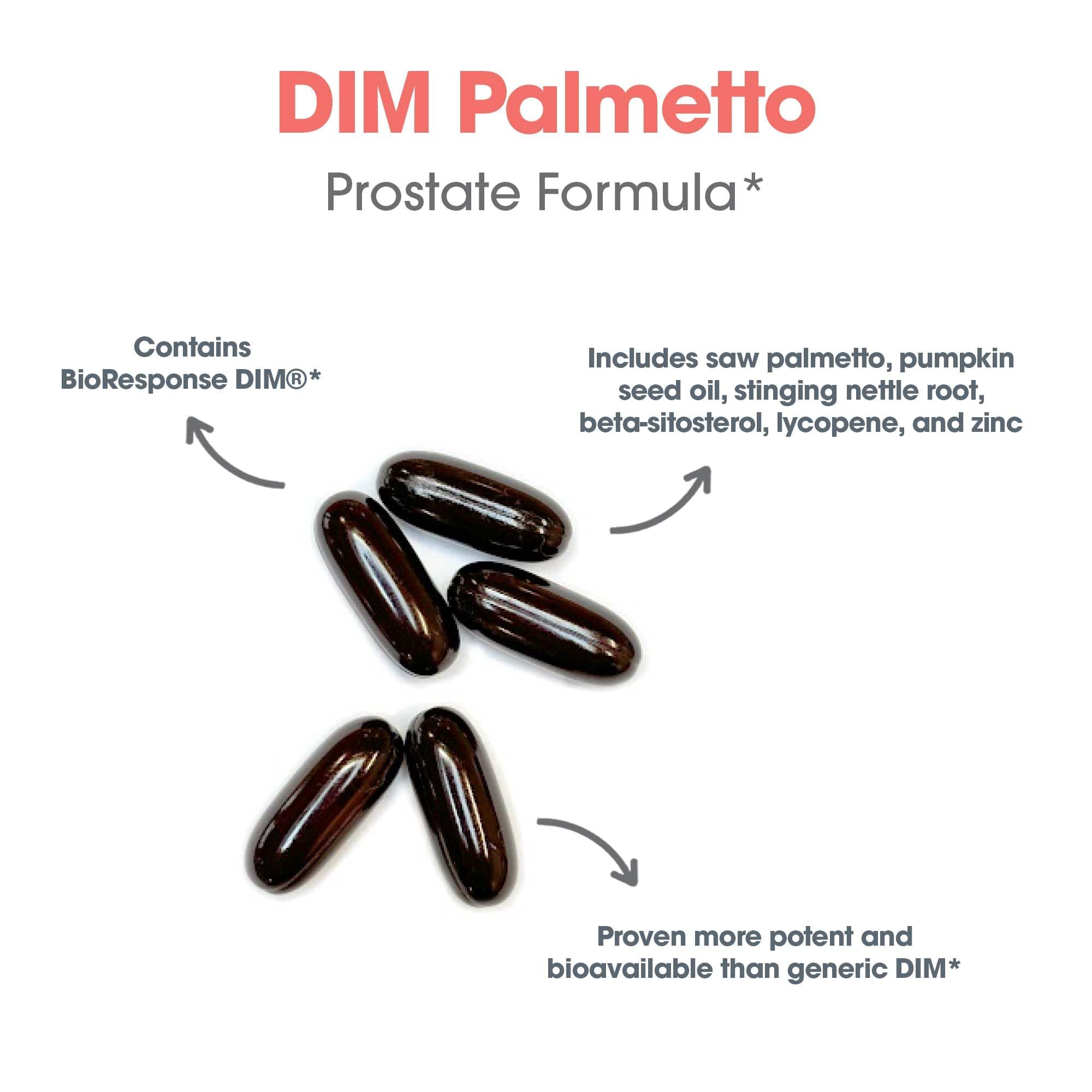 Allergy Research Group DIM Palmetto, dosis diaria conveniente para hábitos sanos