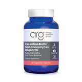 Allergy Research Group Essential-Biotic Saccharomyces Boulardii, botella con cápsulas, promueve un equilibrio intestinal.