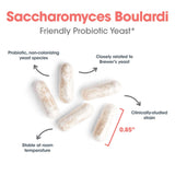 Allergy Research Group Essential-Biotic Saccharomyces Boulardii, caja de 60 cápsulas para uso mensual.
