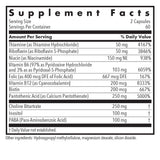 Allergy Research Group Super Vitamina B, cápsulas de tamaño cómodo para tomar con comidas.