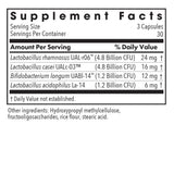 Allergy Research Group GI Flora Dairy Free: etiqueta explicativa de ingredientes y uso recomendado.