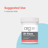 Allergy Research Group GI Flora Dairy Free: tabletas en envase para equilibrio digestivo.