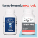 Allergy Research Group L-metionina, cápsulas: posible soporte al metabolismo.