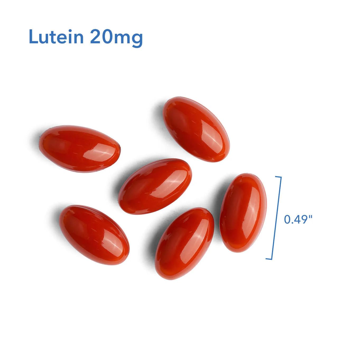 ARG Lutein 20 mg etiqueta: información clara para uso cotidiano.