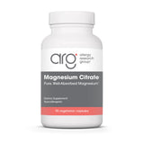 Allergy Research Group Magnesio Citrato en botella, posible apoyo a la energía diaria