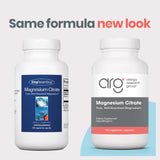 Allergy Research Group Magnesium Citrate: cápsulas para uso diario y pureza.