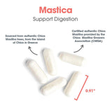 Allergy Research Group Goma de Mastica, cápsulas individuales para consumo diario.