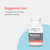 Allergy Research Group Mastica guía de dosificación para uso correcto