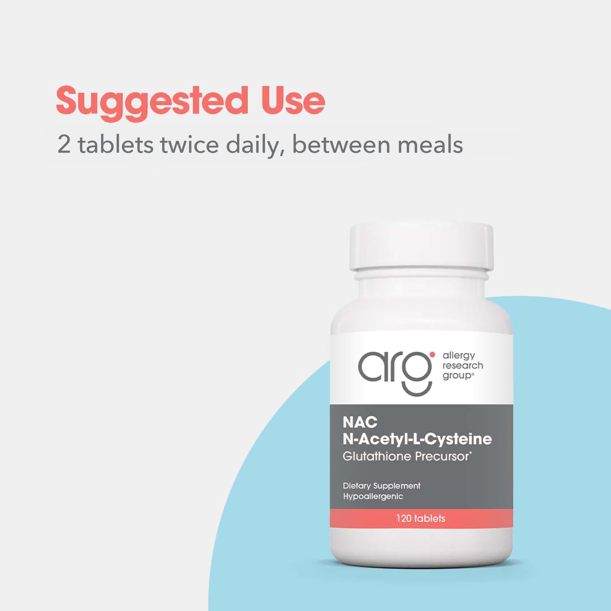Allergy Research Group NAC precurso de glutatión para apoyo inmunológico