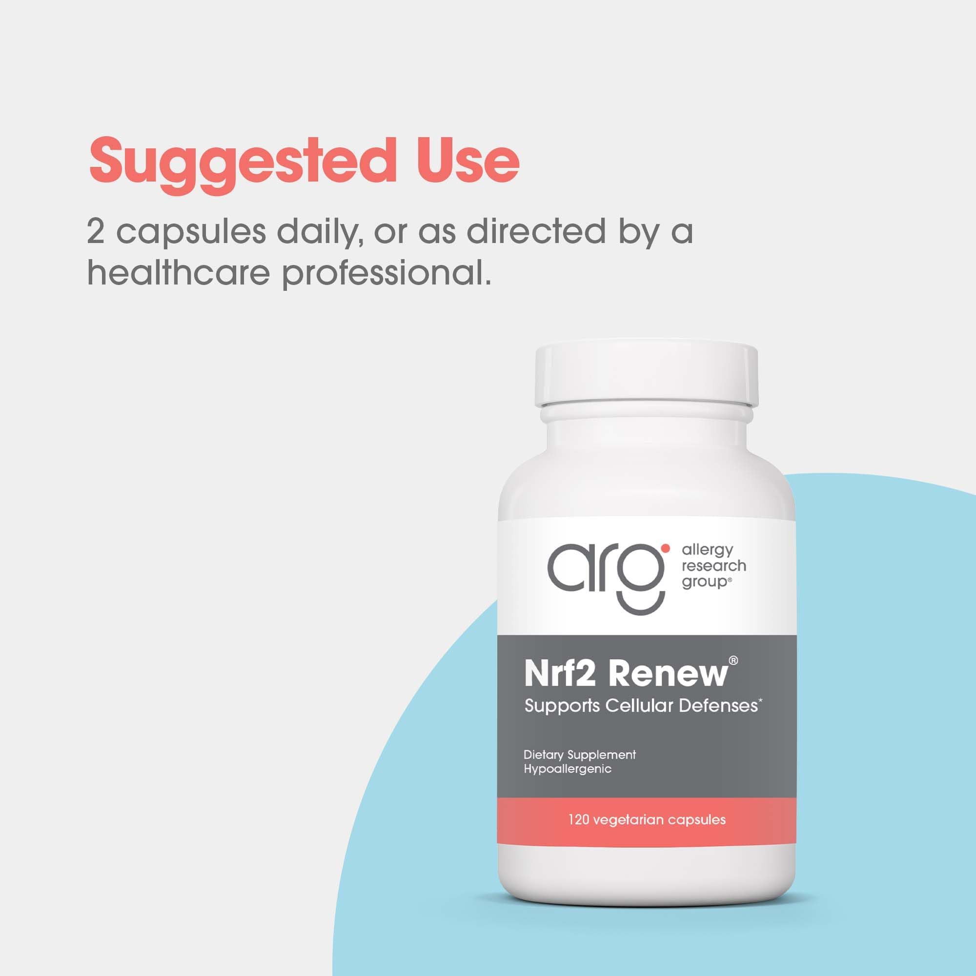Allergy Research Group Nrf2 Renew: hoja de olivo y otros botánicos.