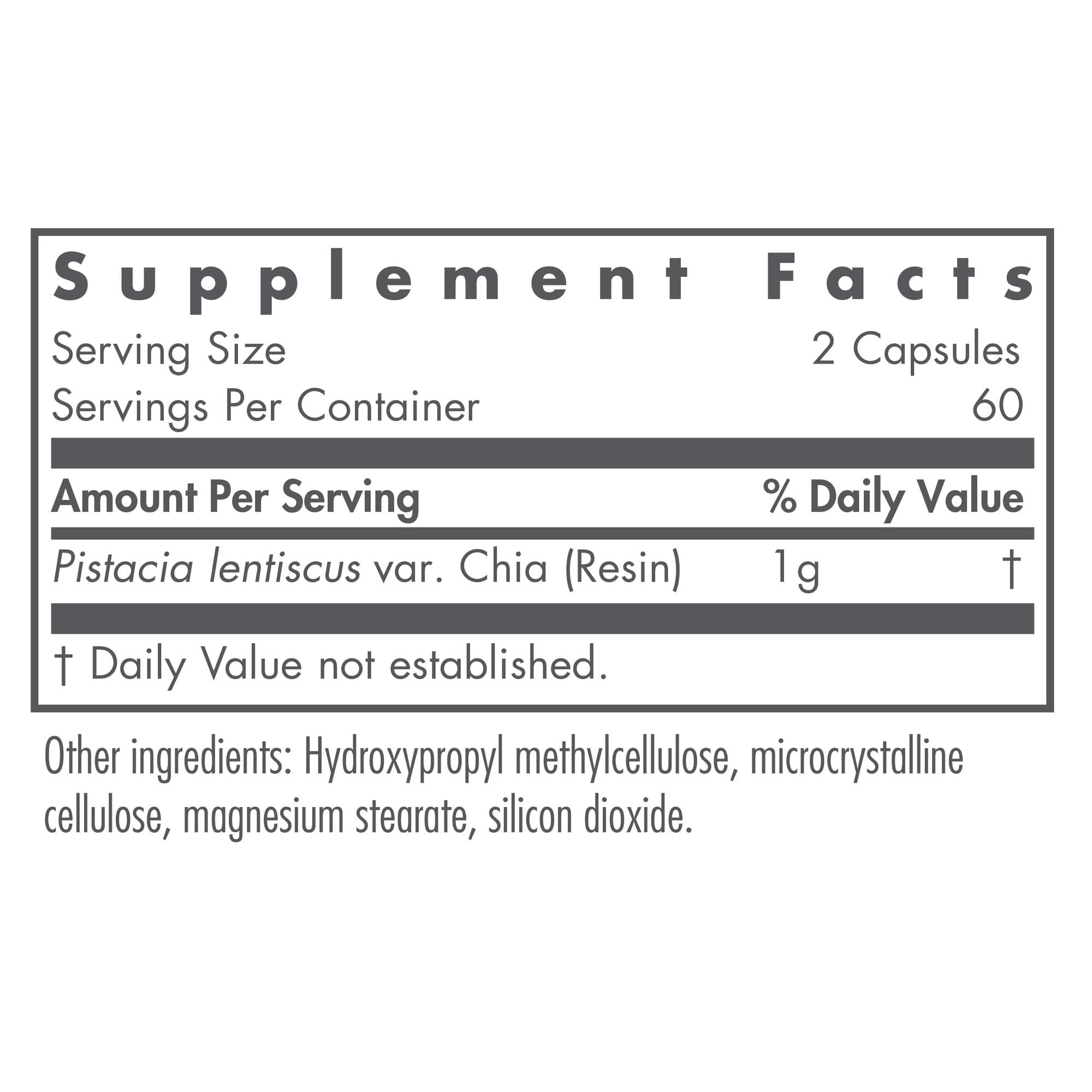 Allergy Research Group NutriCology cápsulas de mastico 1000 mg para uso diario