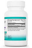 Allergy Research Group NutriCology etiqueta de ingredientes de mastico natural