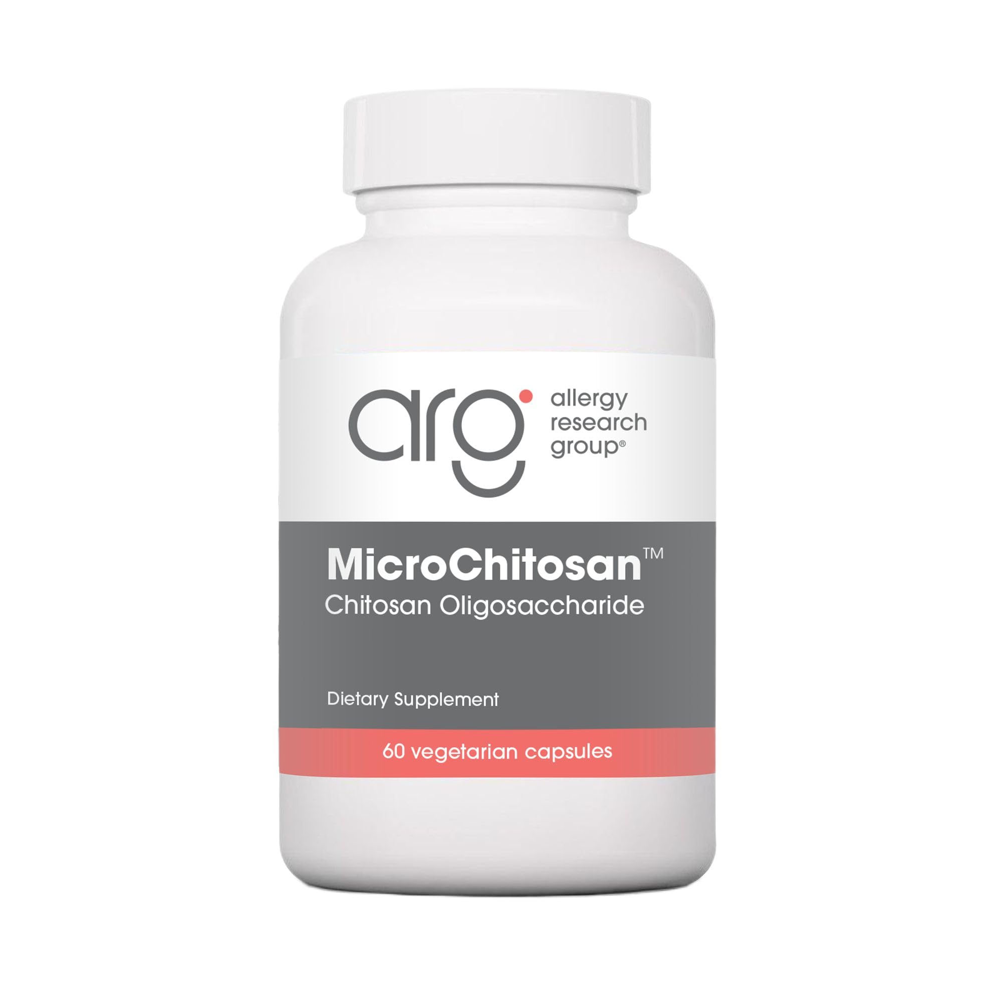 Nutricology MicroChitosan frasco muestra cápsulas vegetarianas para apoyo detoxificante