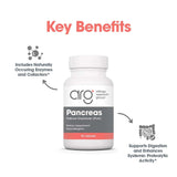 Allergy Research Group Nutricology enzimas pancreáticas en cápsulas, beneficios para digestión diaria