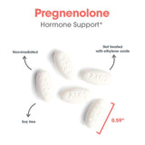 Frasco de Nutricology pregnenolona, almacenamiento seguro y fácil de usar