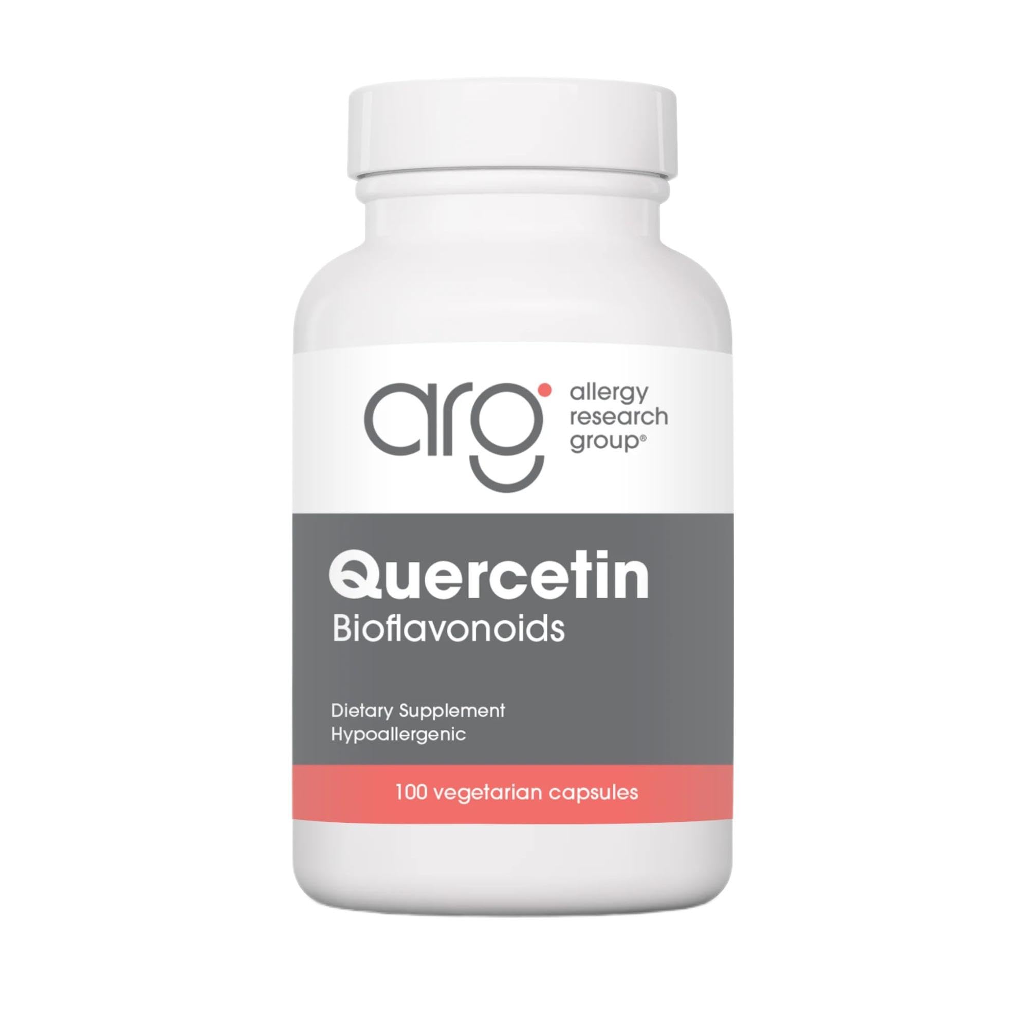 Allergy Research Group Nutricology Quercetina Bioflavonoides: botella de limón para apoyo estacional